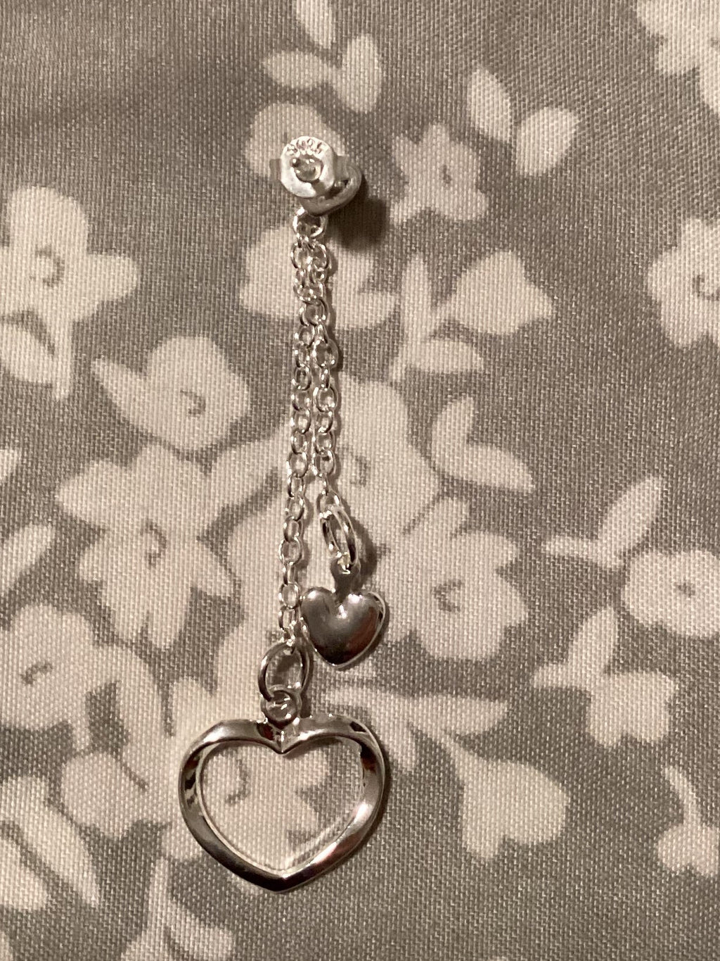 Sterling Silver Heart Earrings