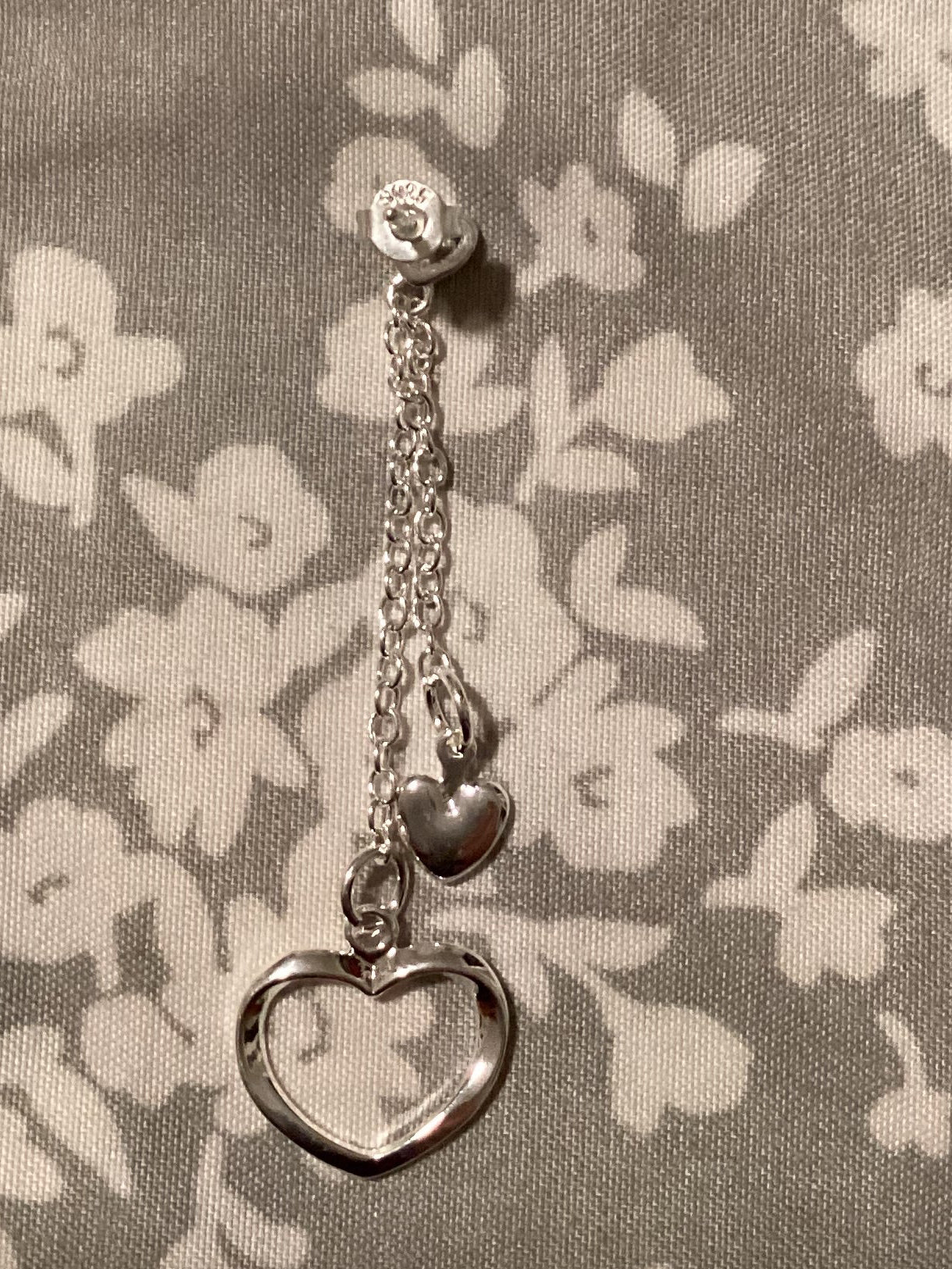 Sterling Silver Heart Earrings